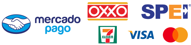 Pago en efectivo OXXO y transferencia SPEI Mercado Pago